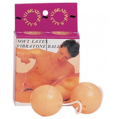 Вагинальные шарики со смещенным центром тяжести SOFT LATEX VIBRATONE BALL